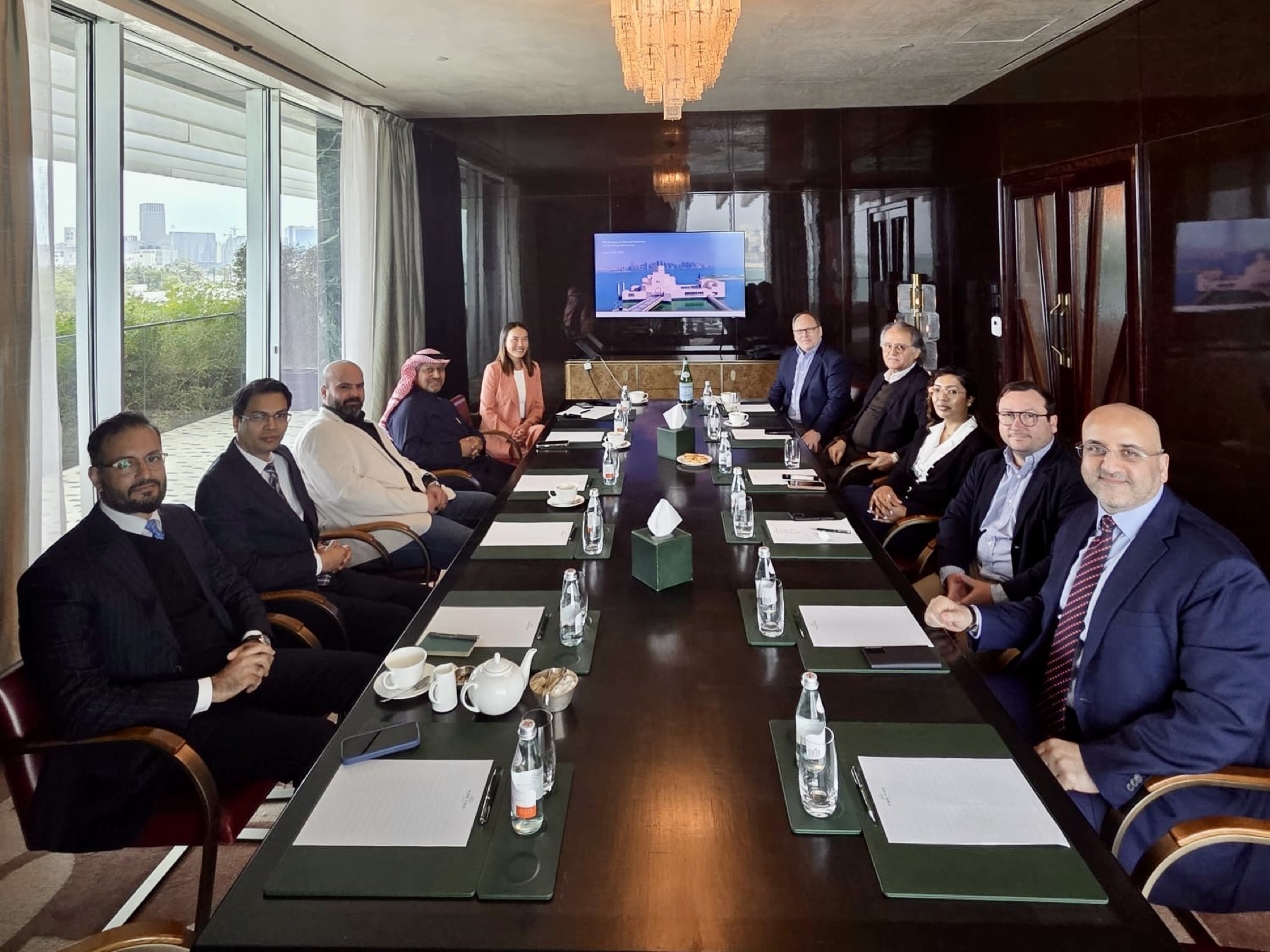 NAFIC Qatar Majlis delegation roundtable